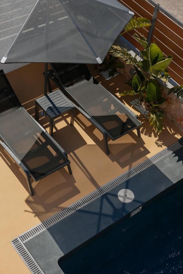 The Z Private Villa, Santorini Monolithos Exterior foto