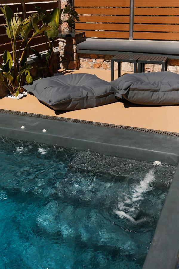 The Z Private Villa, Santorini Monolithos Exterior foto